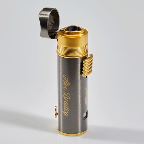 ACCESSORIES Alec Bradley Lighter / triple torch lighter with cigar rest and punch cutter