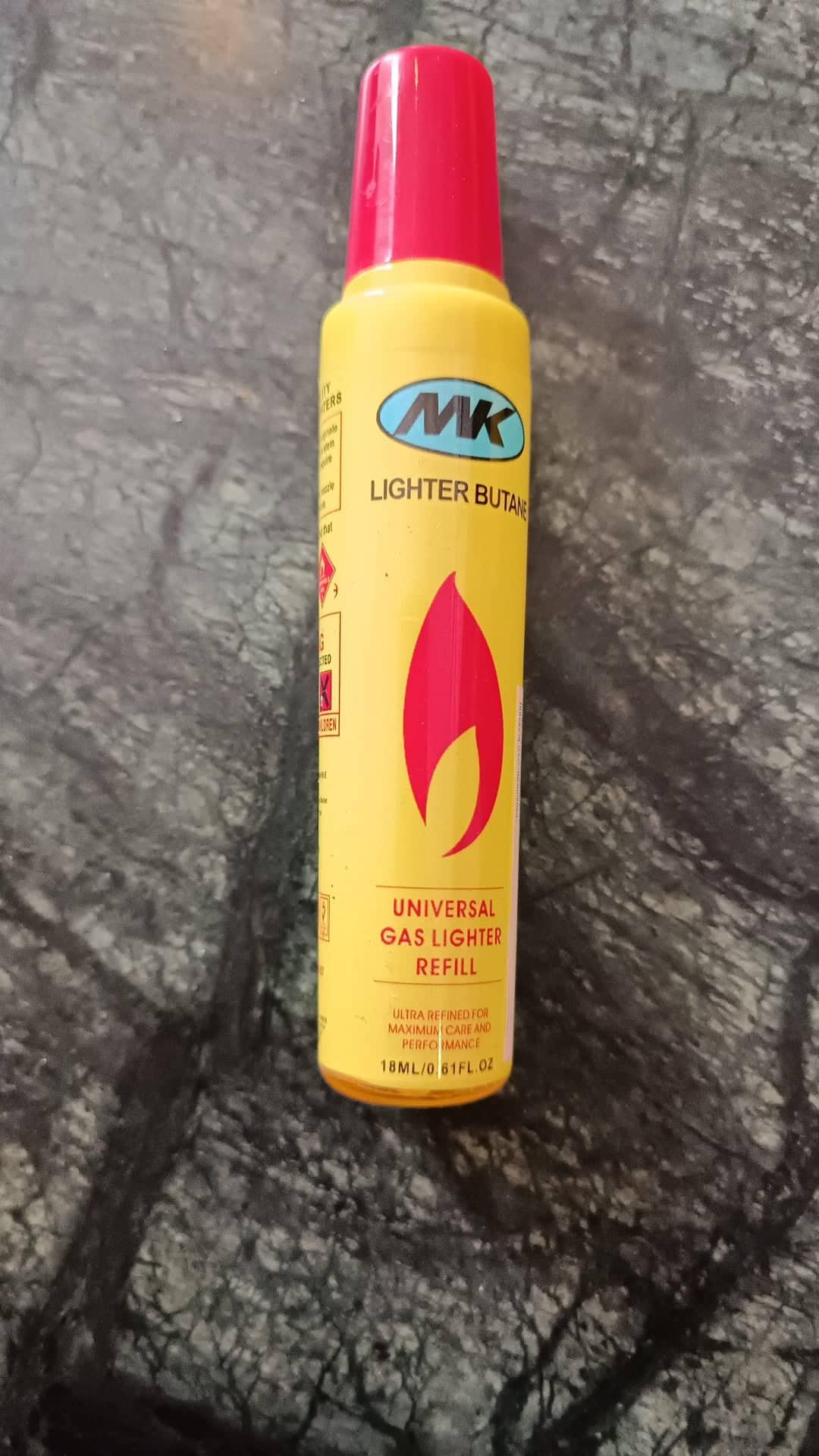 ACCESSORIES Butane Lighter refill / Small pocket canister: 18 ml