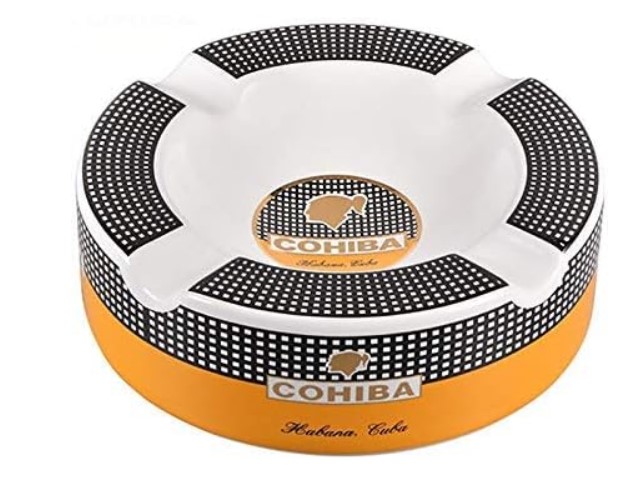 ACCESSORIES Cohiba Ceramic four finger Ashtray * 6.5 cm