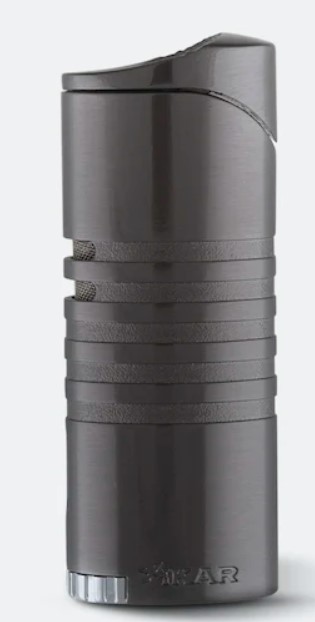 ACCESSORIES Xikar Ellipse III Triple Flame Lighter- Gunmetal.