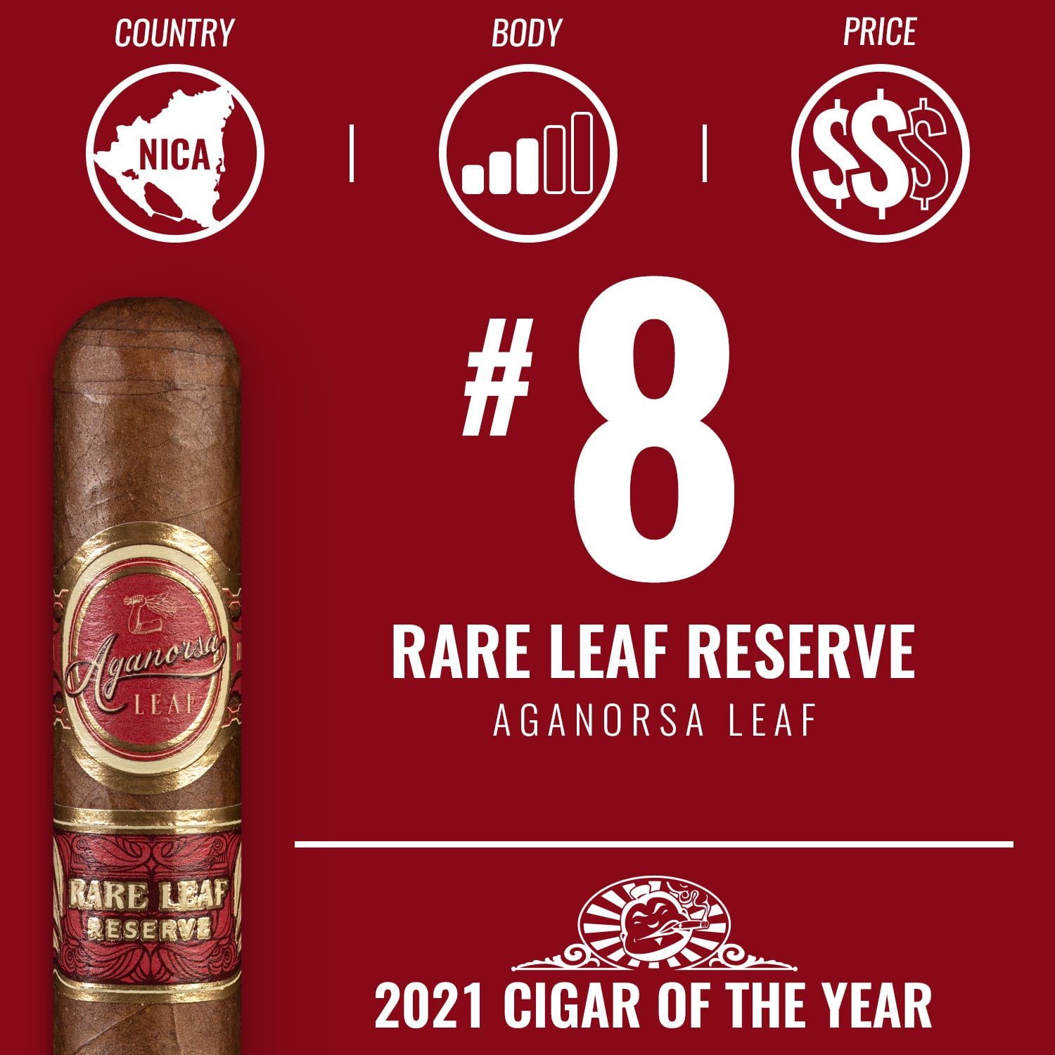 AGANORSA LEAF Rare Leaf Reserve gordo