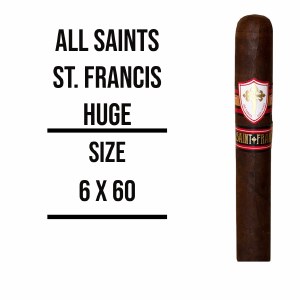 ALL SAINTS Saint Francis Oscuro Huge