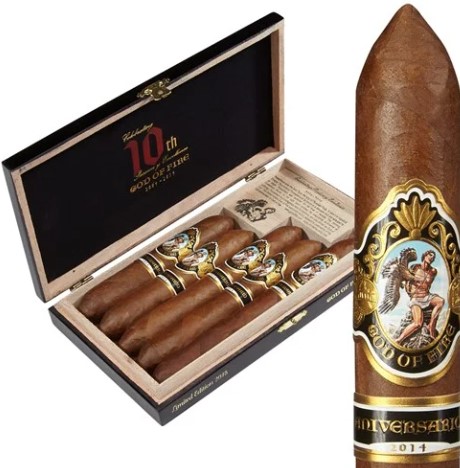 ARTURO FUENTE God of Fire Aniversario 5 cigar Sampler