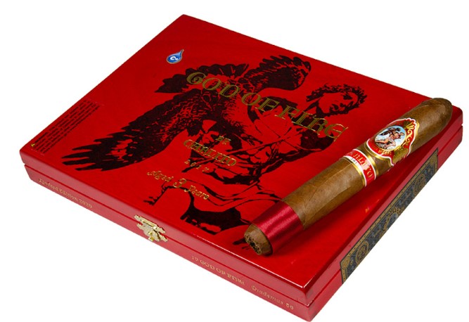 ARTURO FUENTE God of Fire by Carlito / Diademas Due to extremely limited supply, this cigar is limited to two pieces per client.