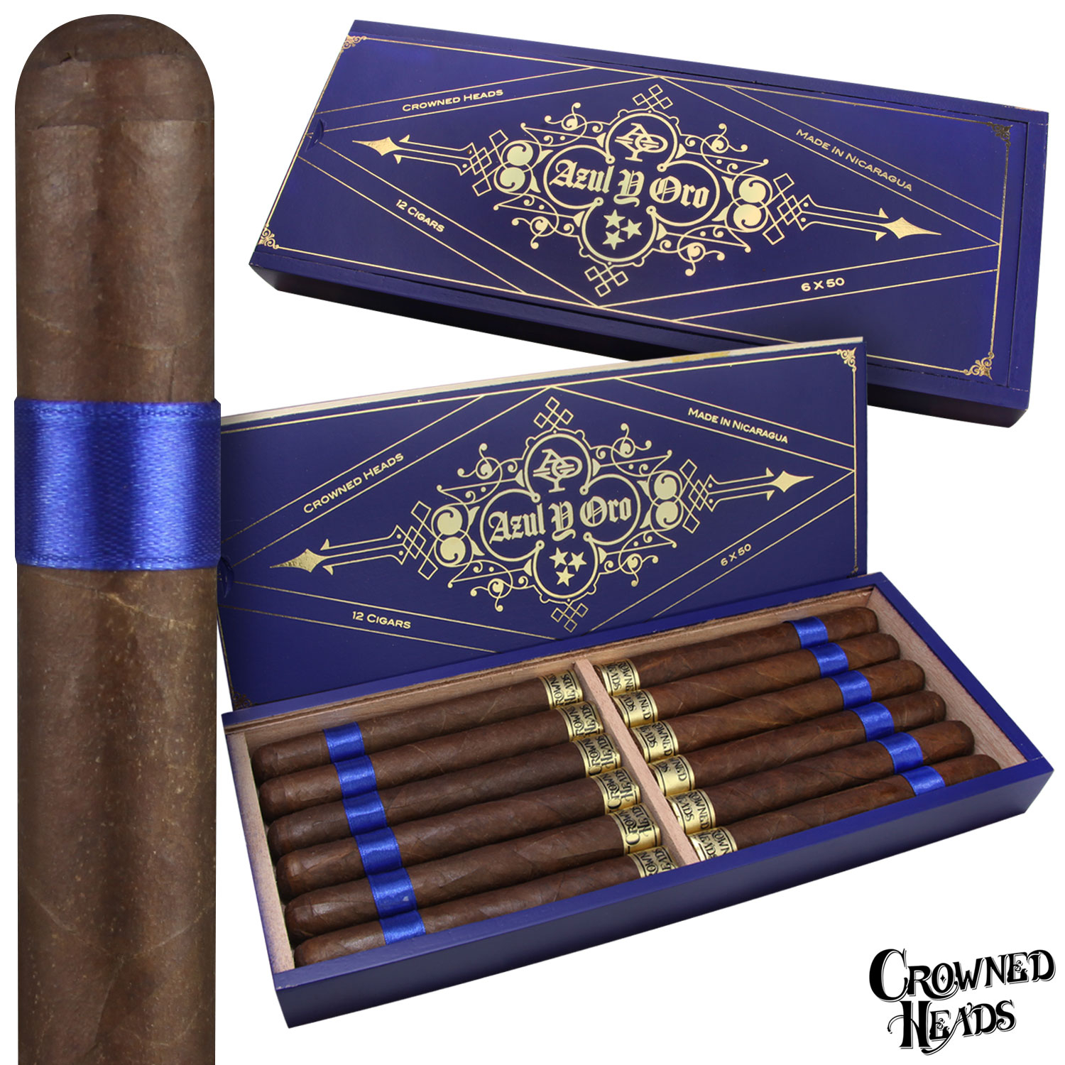 CROWNED HEADS Azul y Oro Limited Edition