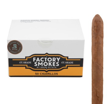 FACTORY SMOKES by DREW ESTATE Connecticut Shade / Cigarillos 4*32