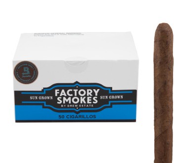 FACTORY SMOKES by DREW ESTATE Sungrown / Cigarlllos 4*32