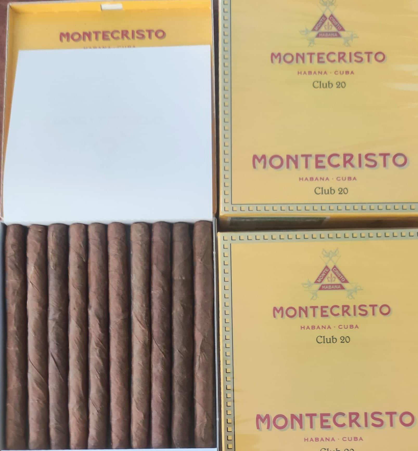 MONTECRISTO Club 20 / Cigarillo 3.8*22