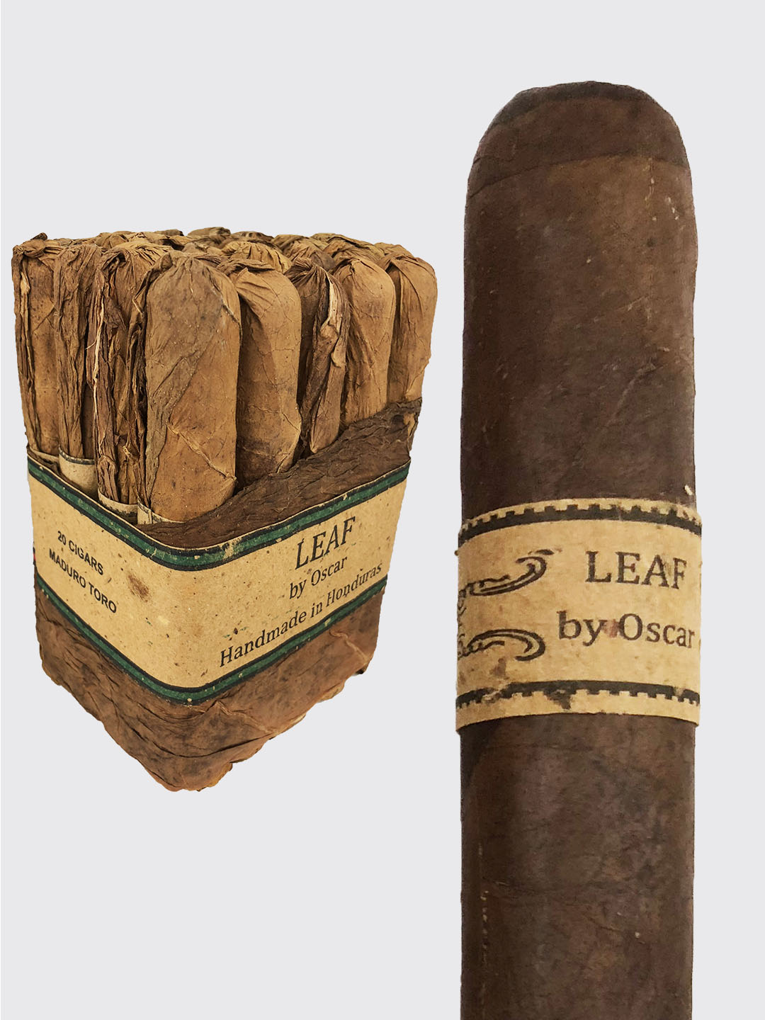 OSCAR VALLADARES Leaf by Oscar Maduro