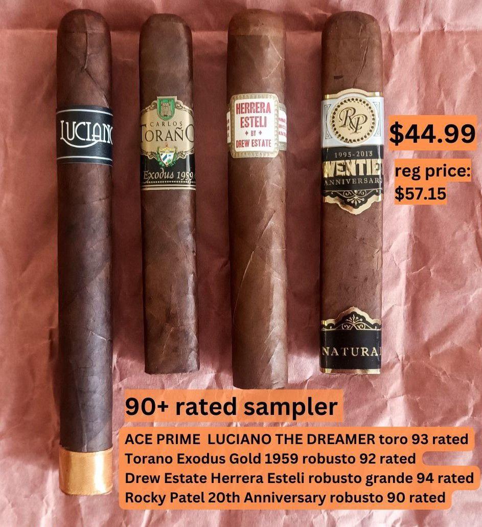 SAMPLERS by Sticks 'n' SMOKES This 90+ rated sampler is causing some serious magnitude on the flavour scale.