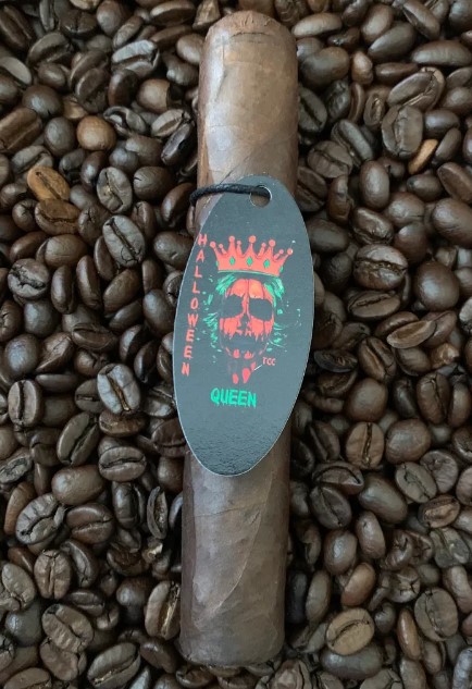 TRAFICANTE Halloween Queen/ This cigar is produced in limited quantities and is subject to an inventive and time consuming fabrication process. Traficante Cigar Company offers the quantities it can produce at an