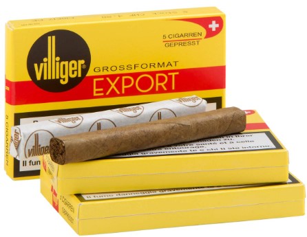 VILLIGER Villiger Export Classic / pack of 5 / cigarillo 4 * 37